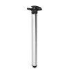 Noga meblowa stołowa składana 71,5cm stalowa chrom okrągła AC262-A-710-CHR