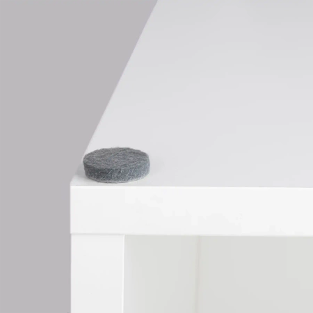 Podkładki filcowe samoprzylepne szare okrągłe Ø22mm 20szt PREMIUM PF001-0-022-SZA