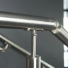 Łącznik przegubowy poręczy balustrady Ø42.4 27x27 stal nierdzewna Prevent  PR732-0-INX