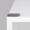 Podkładki filcowe samoprzylepne szare owalne 20x44 12szt PREMIUM PF001-2-020-044-SZA
