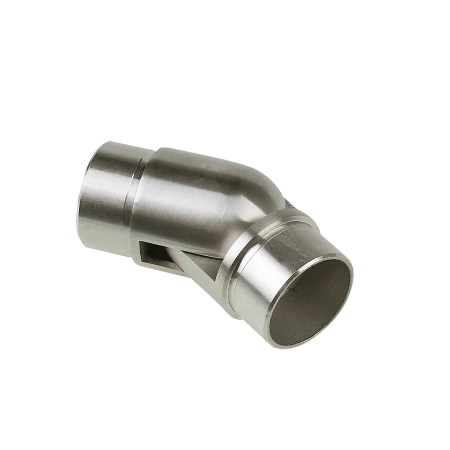 Łącznik przegubowy poręczy balustrady Ø42.4 27x27 stal nierdzewna Prevent  PR732-0-INX