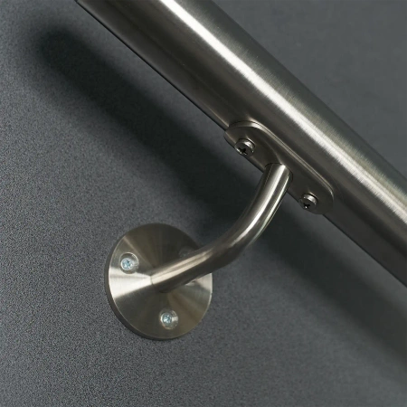 Uchwyt boczny poręczy odlew Ø42.4 mocowanie Ø60 75x50 stal nierdzewna Prevent PR722-0-INX