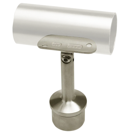 Uchwyt przegubowy poręczy balustrady Ø42.4  H=80 stal nierdzewna Prevent PR718-0-INX