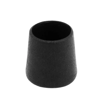 Stopka zewnętrzna do drążka Ø25 czarna AC508-A-CZA