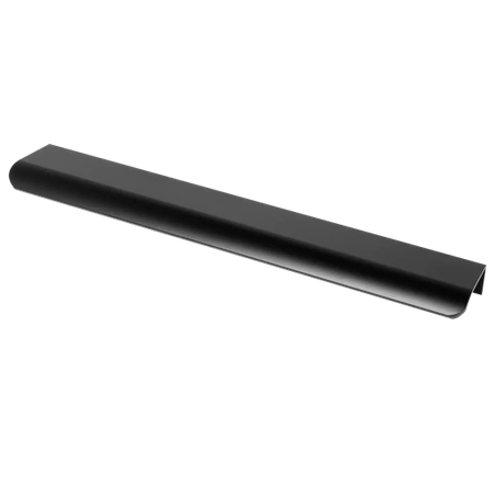Uchwyt meblowy krawędziowy28cm czarny AU628-0-256-CZA