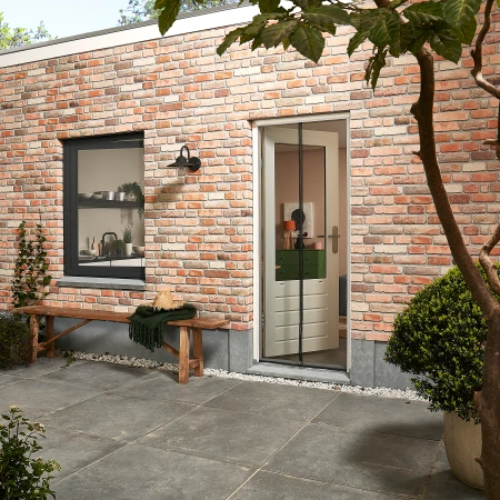 Moskitiera z magnesem na drzwi STANDARD 95x235cm czarna