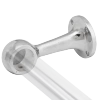 Uchwyt dystansowy końcowy do drążka Ø25 chrom AC571-0-CHR