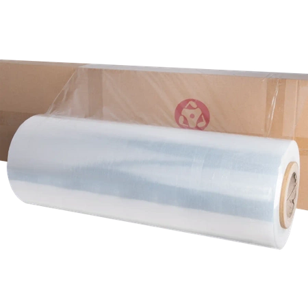 Folia Stretch maszynowa rozciągliwość 150% grubość 23mik 500mm, 7,4kg/ 9kg transparentna FM-50-TRA