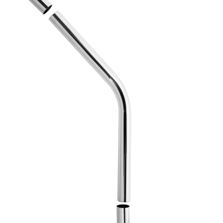Drążek narożnik ukośny łącznik wspornik systemu drążkowego Ø25 chrom TR577-0-CHR