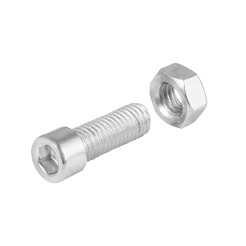 Śruba element E do złączy serii TR(XXX)-0-CHR drążka Ø25 chrom