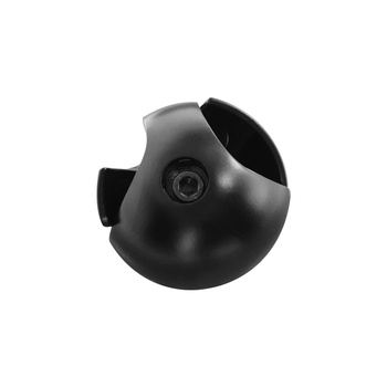 Złącze dwukierunkowe prawe Ø25 czarne TR501-P-CZA