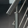 Zaślepka płaska poręczy balustrady  Ø42.4 H=4 stal nierdzewna Prevent  PR738-0-INX