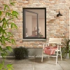 Moskitiera na rzep BASIC 130x150cm czarna MS0RZ-130-150-CZA