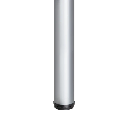 Noga meblowa 110cm stalowa regulowana odlew górne mocowanie kolor aluminium okrągła AC282-F-1100-ALU