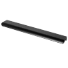 Uchwyt meblowy krawędziowy28cm czarny AU628-0-256-CZA