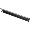 Uchwyt meblowy krawędziowy28cm czarny AU628-0-256-CZA