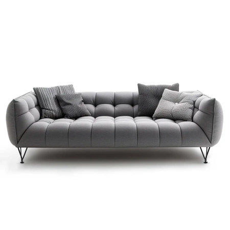 Nóżka meblowa 18,5cm stalowa regulowana potrójna loft czarna AC289-E-CZA