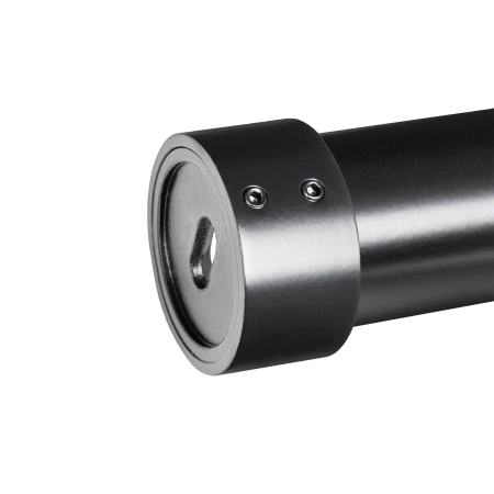 Mocowanie poręczy balustrady Ø42.4 H=25 stal nierdzewna Prevent czarny PR736-0-CZA