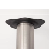Noga meblowa 110cm stalowa regulowana górne mocowanie INOX okrągła AC282-C-1100-INX