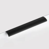 Uchwyt meblowy krawędziowy15cm czarny AU628-0-128-CZA