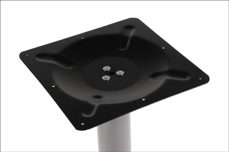 Podstawa stołu SLSH-2011-72-45-ALU kwadrat wysokość 72cm, podstawa 45x45cm kolor aluminium