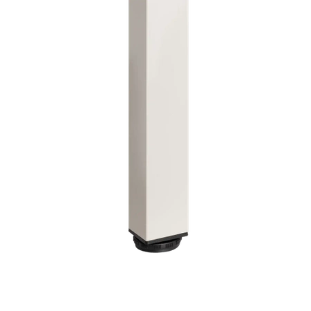 Noga meblowa stołowa kwadratowa 50x50 71cm biała mocowanie AC282-K-710-BIA
