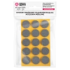 Podkładki filcowe samoprzylepne szare okrągłe Ø25mm 15szt PREMIUM PF001-0-025-SZA