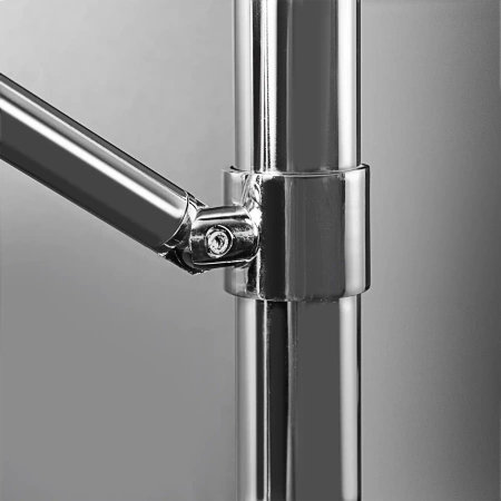 Uchwyt jednostronny mocujący drążek wypełnienia balustrady Ø32 chrom Protect AC974-A-CHR 