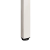 Noga meblowa stołowa kwadratowa 50x50 71cm biała mocowanie AC282-K-710-BIA