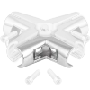 Element C do złączy serii TR58(X)-0-CHR drążka Ø25 chrom