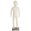 Manekin dziecięcy (4-lata) pełna sylwetka elastyczny 100cm ECRU  WT216-CIE