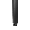 Noga meblowa stołowa kwadratowa 50x50 110cm górne mocowanie czarna AC282-M-1100-CZA
