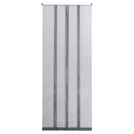 Moskitiera lamelowa na drzwi STANDARD 95x235cm szara