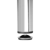 Noga meblowa stołowa składana 71,5cm stalowa chrom okrągła AC262-A-710-CHR