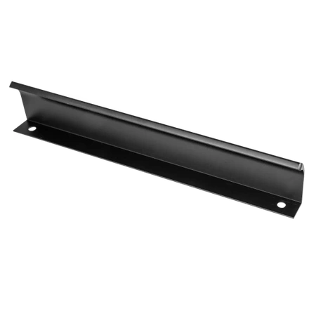 Uchwyt meblowy krawędziowy25cm czarny AU628-0-224-CZA