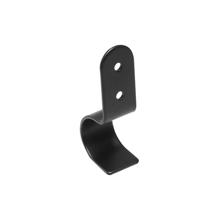 Uchwyt poziomy Ø25 czarny TR520-0-CZA