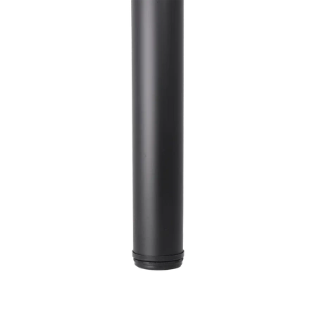 Noga meblowa 110cm stalowa regulowana górne mocowanie czarna AC282-C-1100-CZA