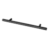 Uchwyt reling meblowy 18,8cm czarny AU101-0-128-CZA