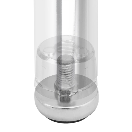 Stopka regulowana (metal) do drążka Ø25 chrom AC511-G-CHR