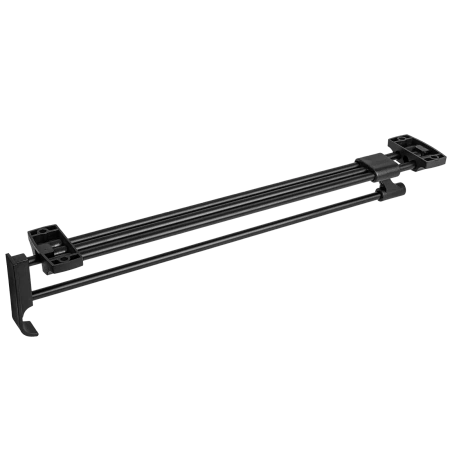 Wieszak wysuwany 40cm na ubrania do szafy czarny AC221-G-CZA