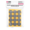 Podkładki filcowe samoprzylepne szare okrągłe Ø28mm 12szt PREMIUM PF001-0-028-SZA