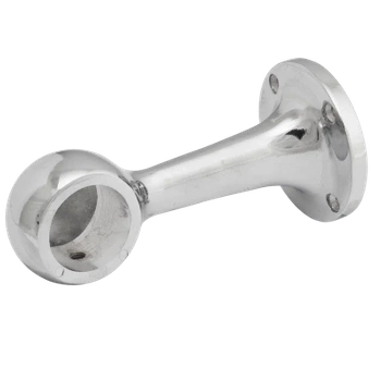 Uchwyt dystansowy końcowy do drążka Ø25 chrom AC571-0-CHR