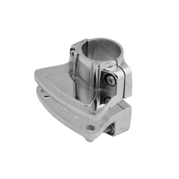 Wspornik półki na drążek Ø25 chrom TR595-0-CHR