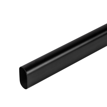 Drążek meblowy owalny 30x15 Gr. 0,7 L-150 czarny AC902-A-150-CZA