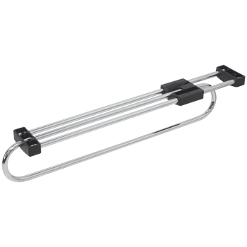 Wieszak wysuwany 33cm na ubrania do szafy chrom AC221-U-CHR