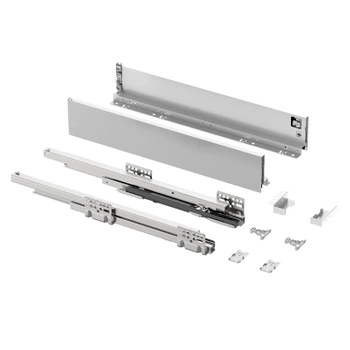 Szuflada SLIM, L=350, H=84, biała 40kg SB084-0-350-BIA