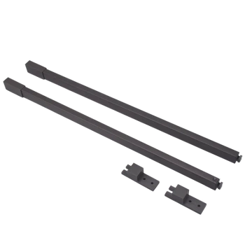 Reling z mocowaniem, L=350, antracytowy SB201-0-350-ATR