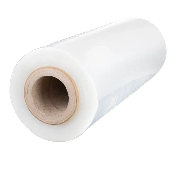 Folia Stretch maszynowa rozciągliwość 150% grubość 23mik 500mm, 7,4kg/ 9kg transparentna FM-50-TRA