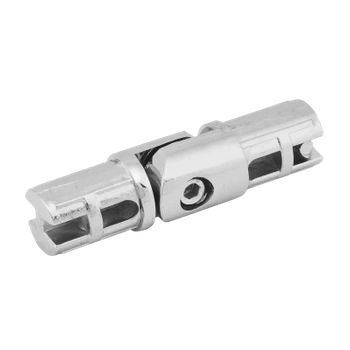 Złącze zawiasowe do drążka Ø25 chrom AC544-0-CHR