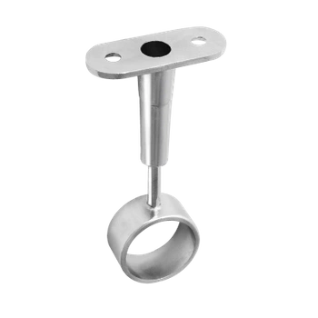 Uchwyt dystansowy Ø25 przelotowy  regulowany chrom AC936-0-CHR